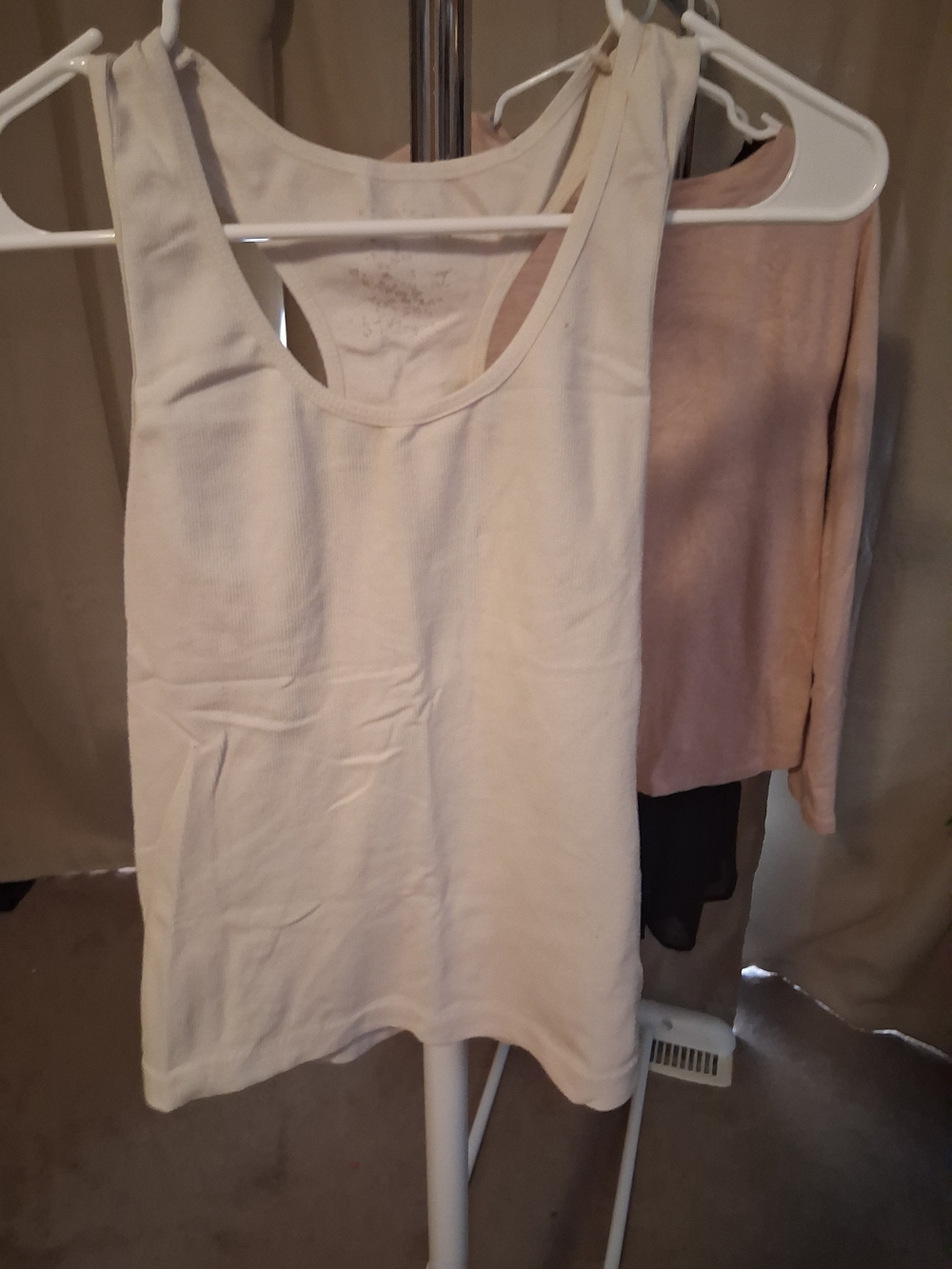 Classic Women's Cream Tank Top - Lightweight Layering Staple